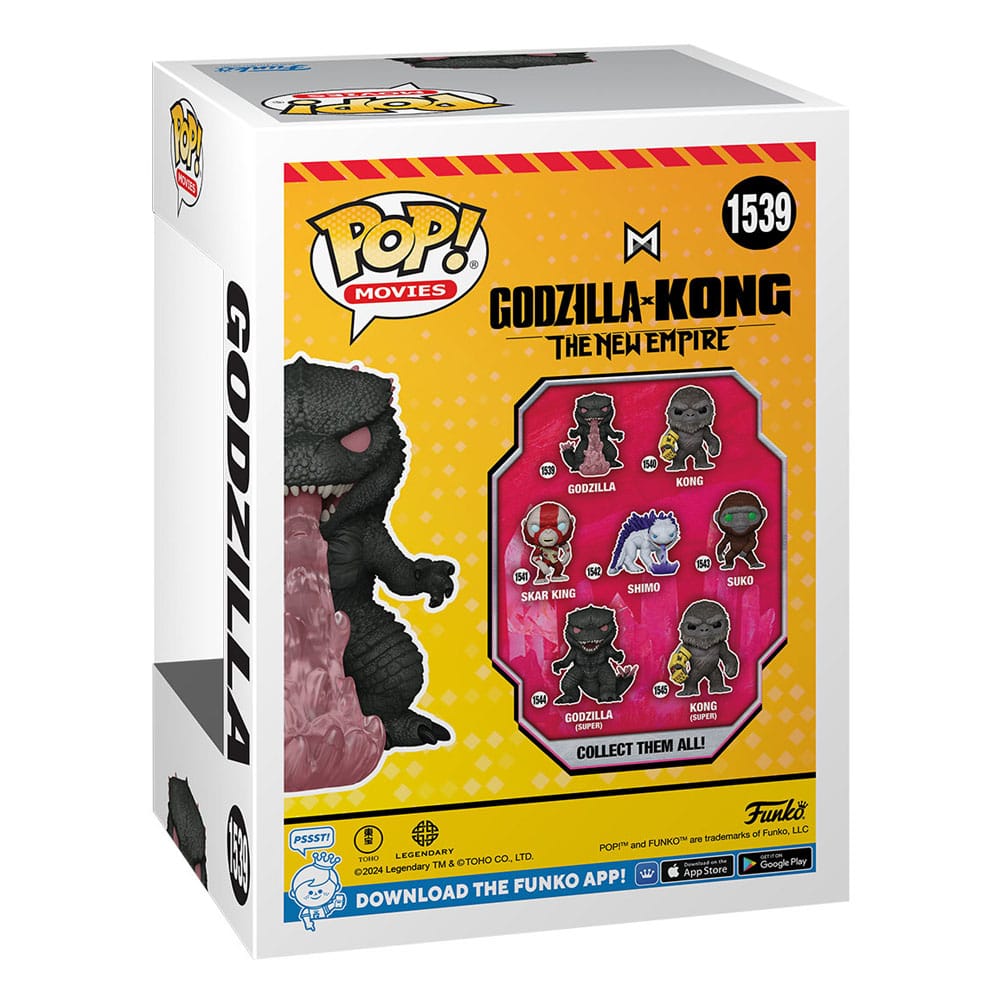 Godzilla vs. König 2 POP! Filme Vinylfigur Godzilla mit Heat-Ray 9 cm