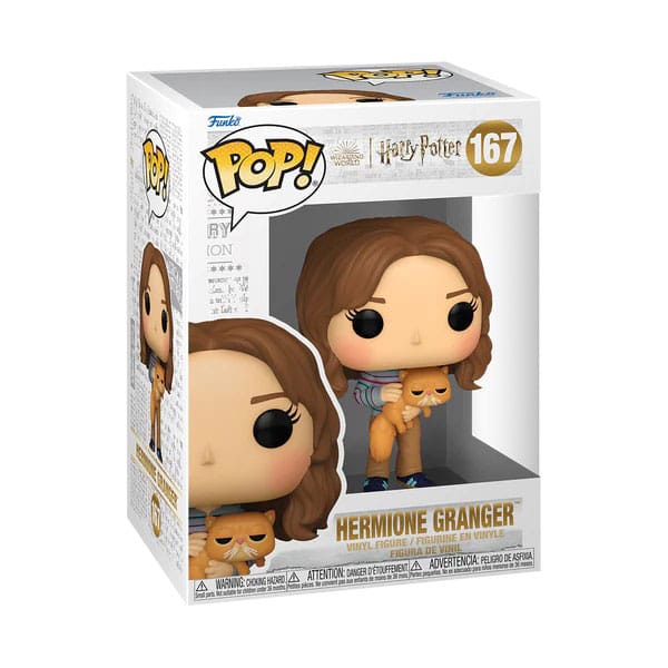 Harry Potter POP & Buddy! Filme Vinylfigur Hermine mit Krummbein 9 cm