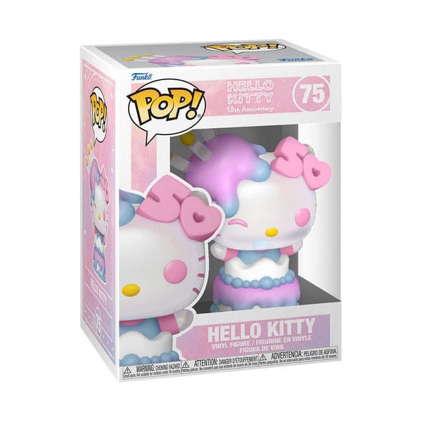 Hallo Kitty POP! Sanrio Vinyl Figur HK In Cake 9 cm