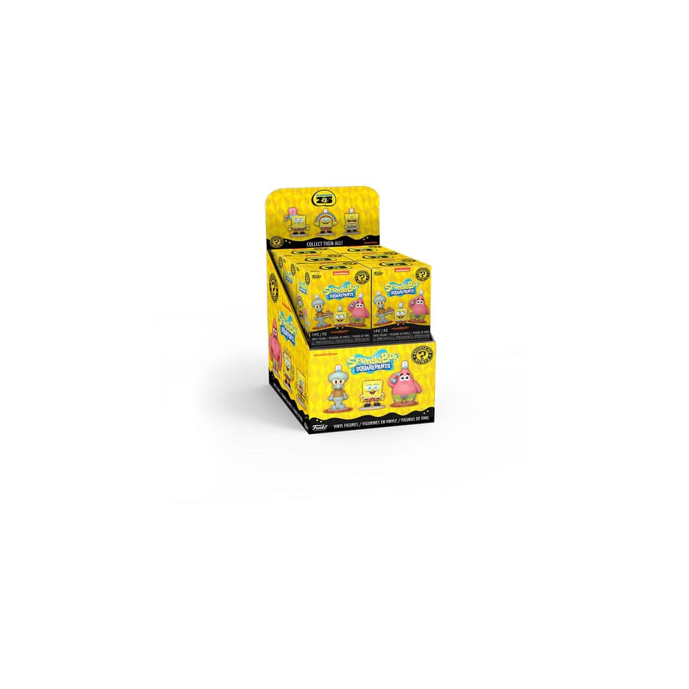 SpongeBob Schwammkopf Minifiguren 25. Jubiläum 5 cm Display (12)