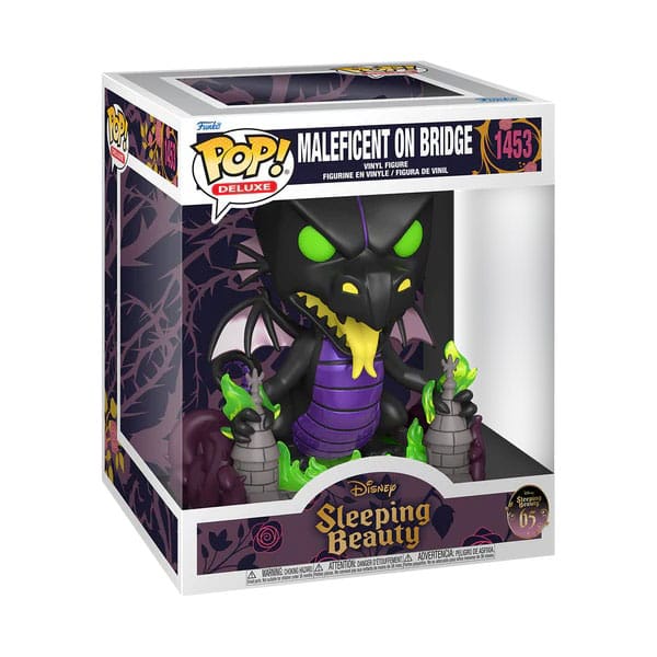 Dornröschen POP! Deluxe Vinylfigur Maleficent auf der Brücke 16 cm