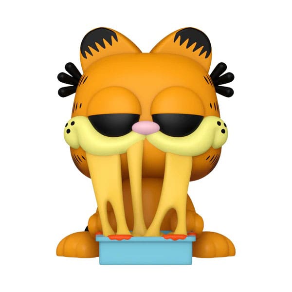 Garfield POP! Comics Vinyl Garfield mit Lasagnepfanne 9 cm