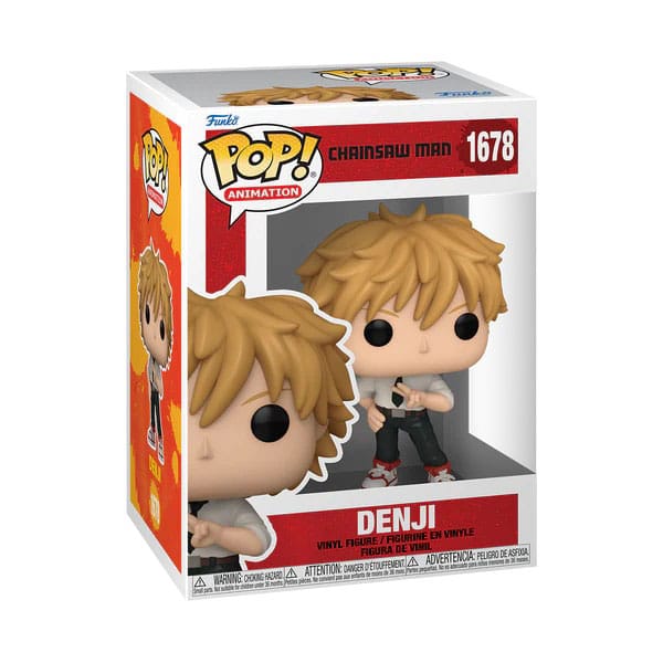 Kettensägenmann POP! Animations-Vinylfigur Denji 9 cm
