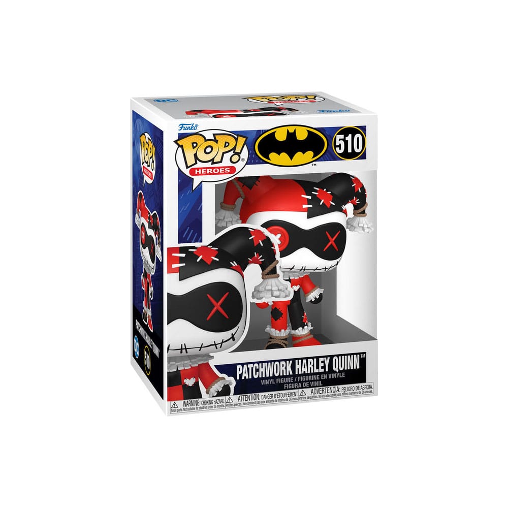 DC Comics POP! Filme Vinylfigur Patchwork - Harley 9 cm