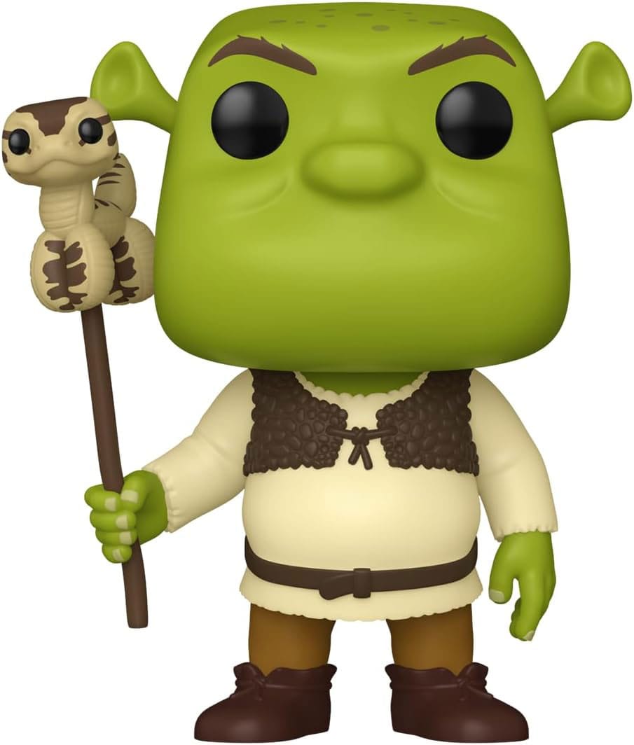 Shrek POP! Filme Vinylfigur 30th Anniversary Shrek mit Schlange 9 cm