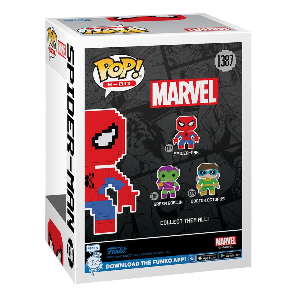 Marvel POP! 8-Bit Vinylfigur Spider-Man 9 cm