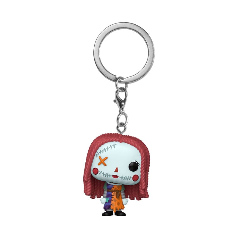 Nightmare before Christmas POP! Vinyl Keychains 4 cm Patchwork - Sally Display (12)