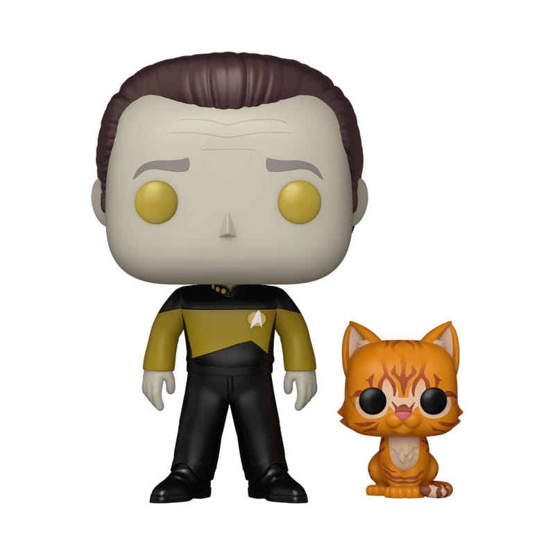 Star Trek POP!&Buddy TV Vinyl Figure STNXTGen- Data w/spot 9 cm