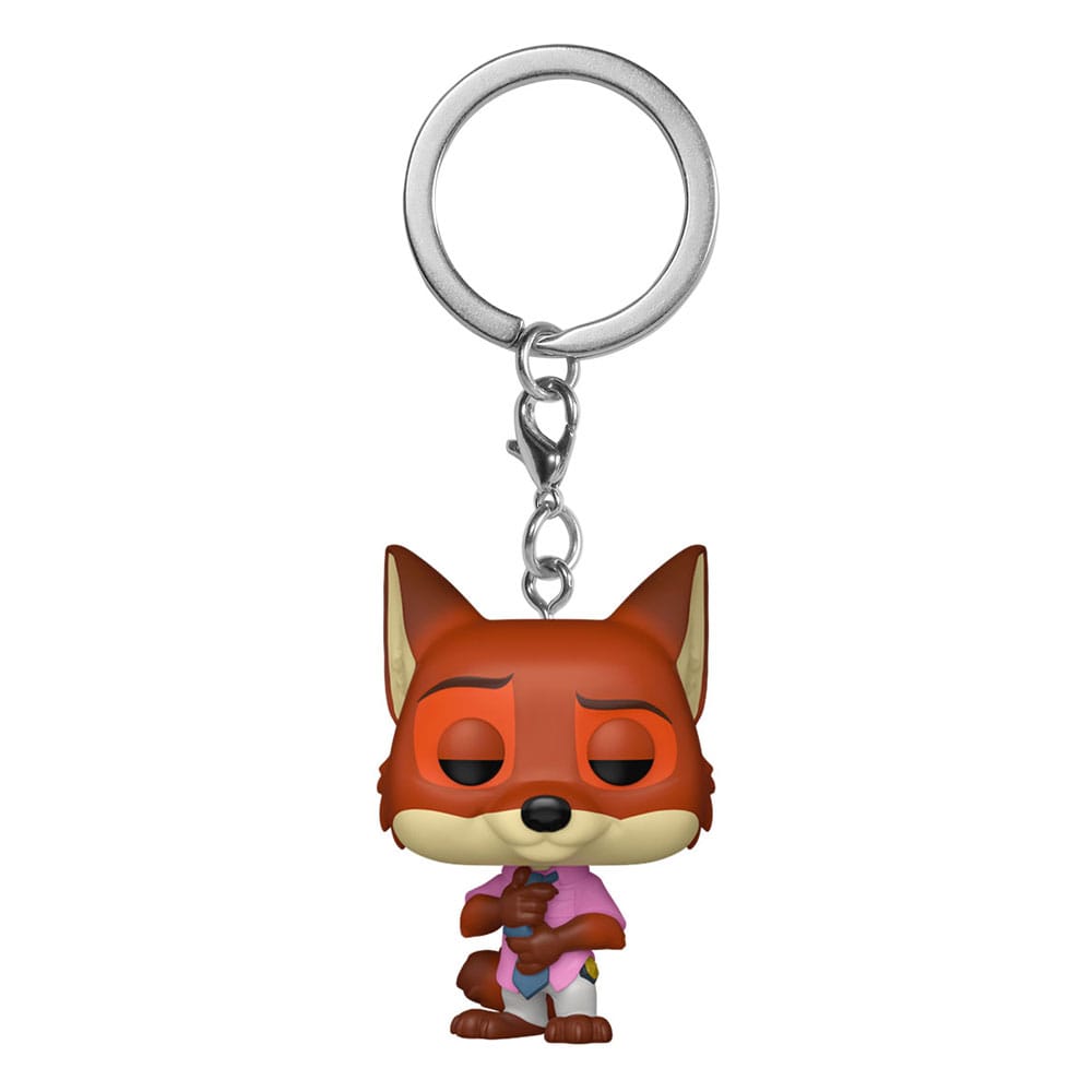Zootopia 2 Pocket POP! Vinyl Keychains 4 cm Nick Wilde Display (12)