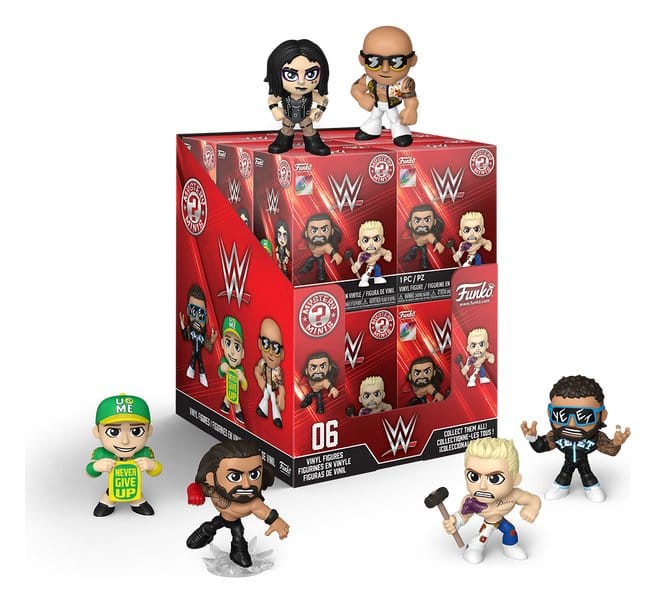 WWE Mini Figures PDQ 5 cm Display (12)