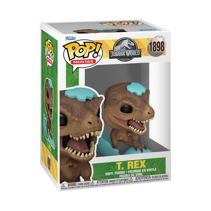 Jurassic Park POP! Movies Vinyl Figure SPRG- T-Rex 9 cm