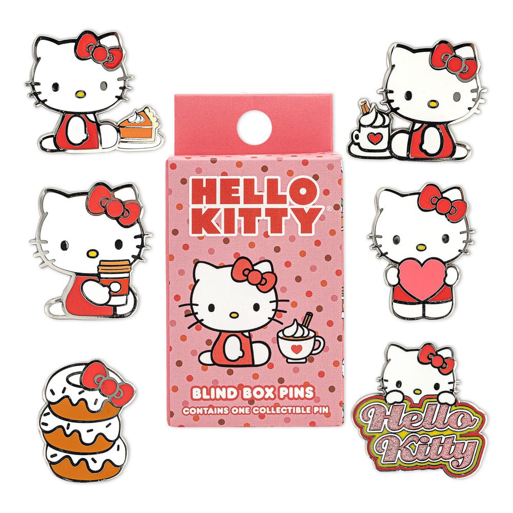 Hallo Kitty POP! Emaille Pins Figuren 3 cm Sortiment (12)
