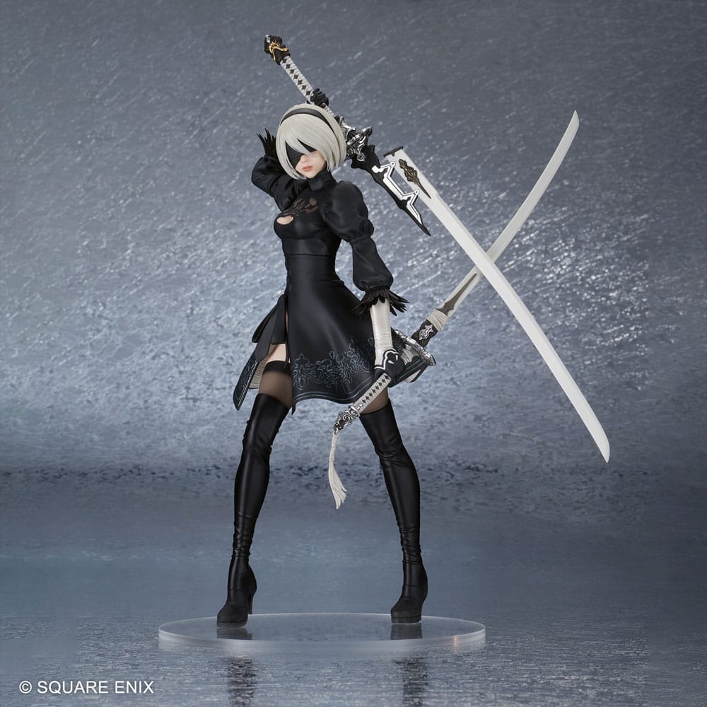 NieR:Automata PVC Statue 2B (YoRHa Nr. 2 Typ B) Ver. 2,0 29 cm