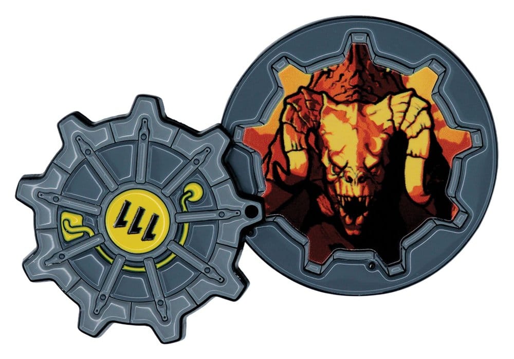 Fallout Pin Badge Vault Door 111 Limited Edition Hinged