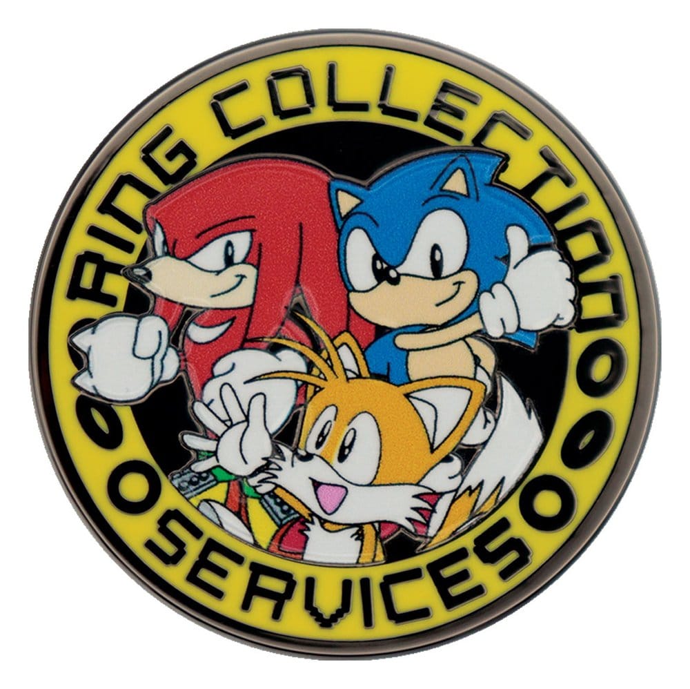 Sonic - The Hedgehog Pin Badge Sonic, Tails, Knuckles Limited Edition
