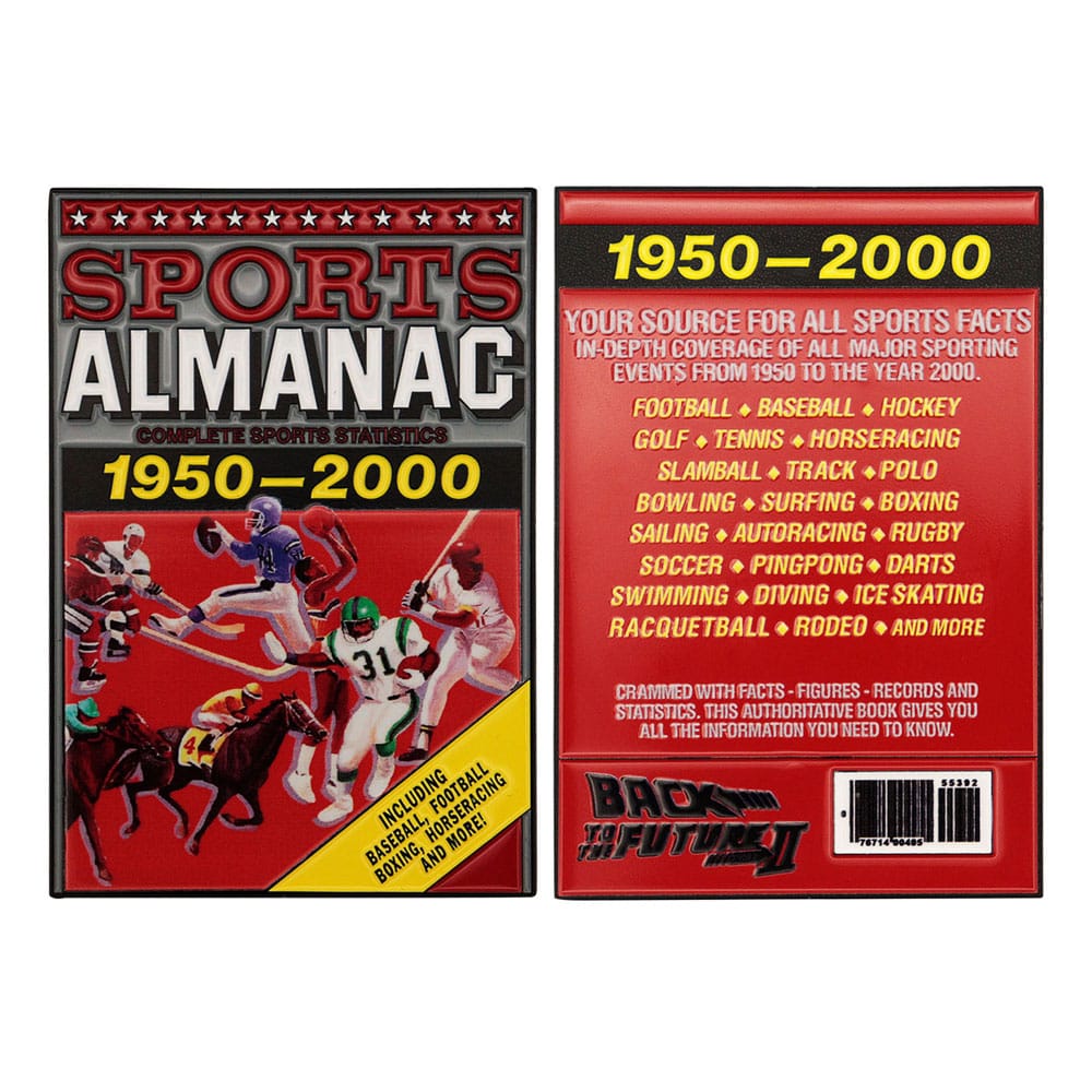 Zurück in die Zukunft Ingot Sport Almanac Limited Edition