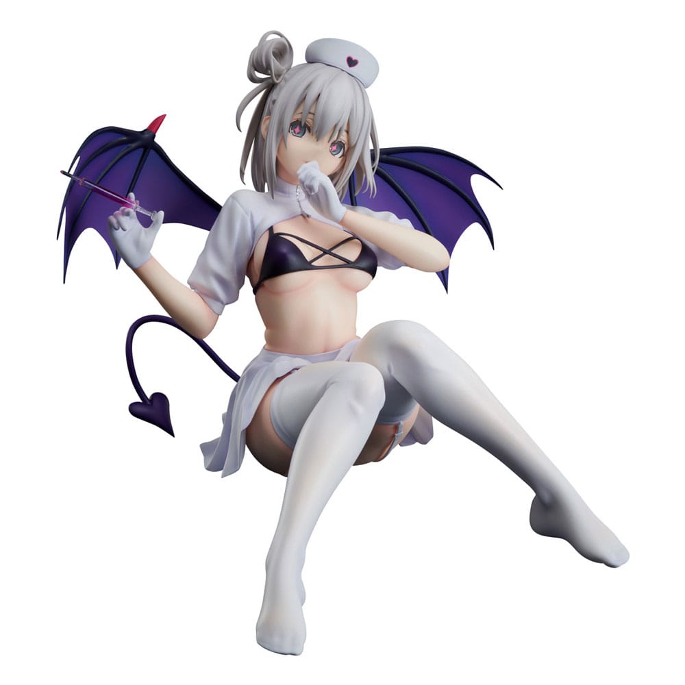 Azur Lane PVC Statue 1/4 Manchester: Midnight Devil in Weiß 18 cm