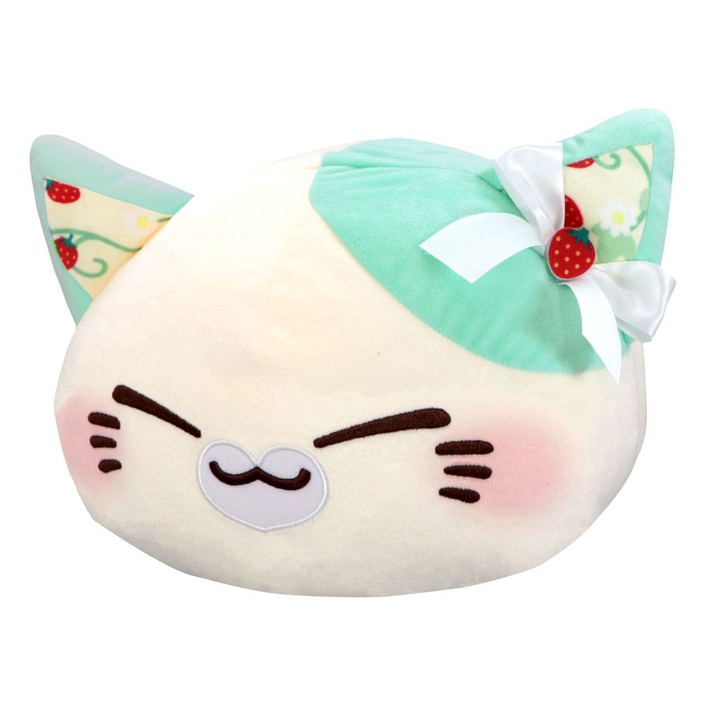 Nemuneko Cat Sweet Big Plush Figure Mint Green 35 cm