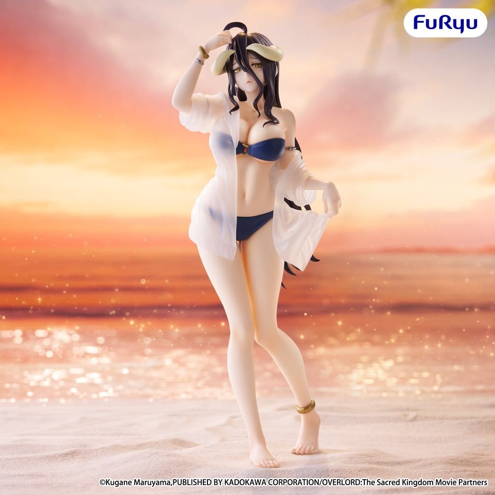 Overlord Muchute PVC Figure Albedo Aqua Ver. 20.5 cm