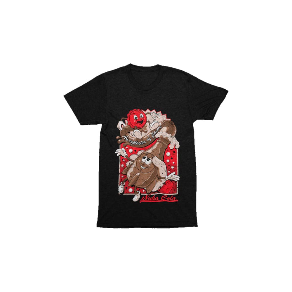 Fallout T-Shirt Nuka Cola Vintage Ad  Size S