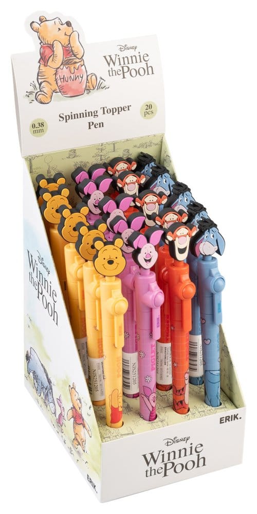 Winnie the Pooh 100th Anniversary Rotating Topper Pens Display (20)