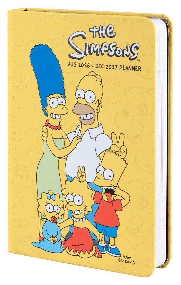 The Simpsons Academic Planner 2026/27 A6 *English Version*