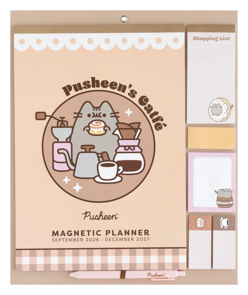 Pusheen Magnetic Planner 2026/27 30 x 35 cm