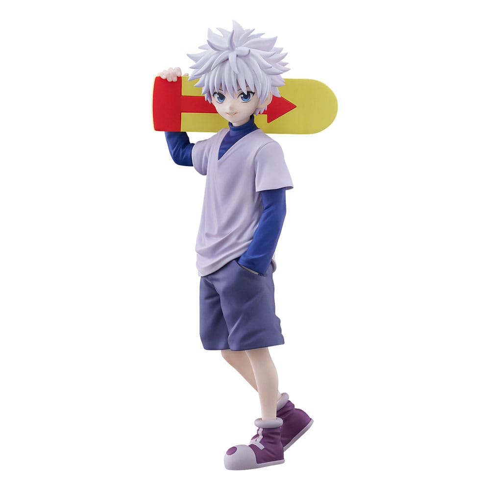 Hunter x Hunter Pop Up Parade PVC Statue Killua Zoldyck/Killua Zaoldyeck L Size 21 cm