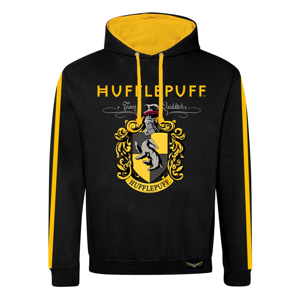 Harry Potter Hooded Sweater Property of Hufflepuff Size M