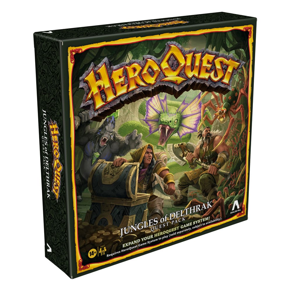HeroQuest Brettspiel-Erweiterung Jungles of Delthrak Quest Pack *Englische Version*