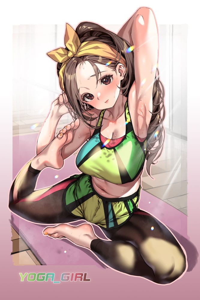 Original Illustration PVC Statue 1/7 Yoga Shoujo Illustration von Kinku Bonus Inclusive Limited Edition 14 cm