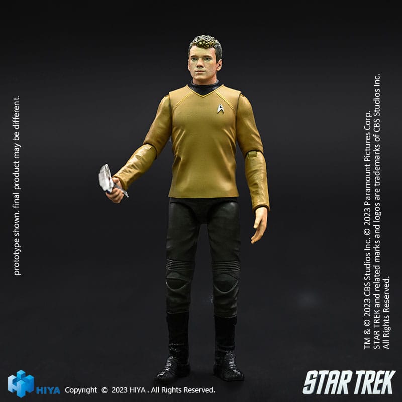 Star Trek Exquisite Mini-Actionfigur 1/18 Star Trek 2009 Chekov 10 cm