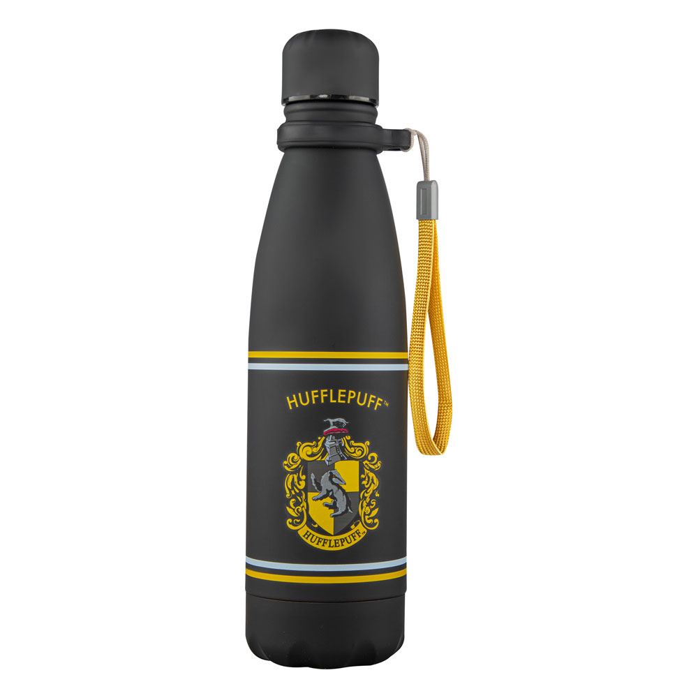 Harry Potter Edelstahl-Wasserflasche Hufflepuff