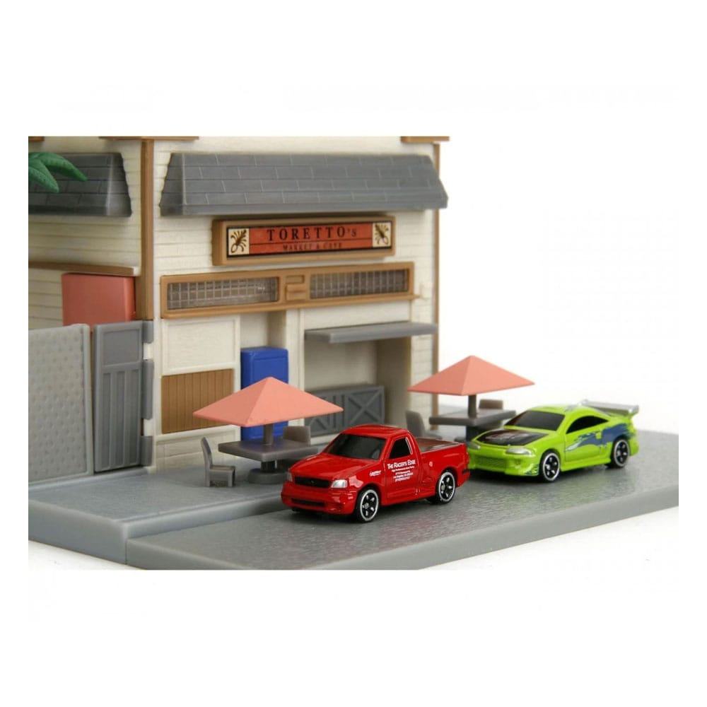 Fast & Furious Nano Metalfigs Nano Scene Torettos Café