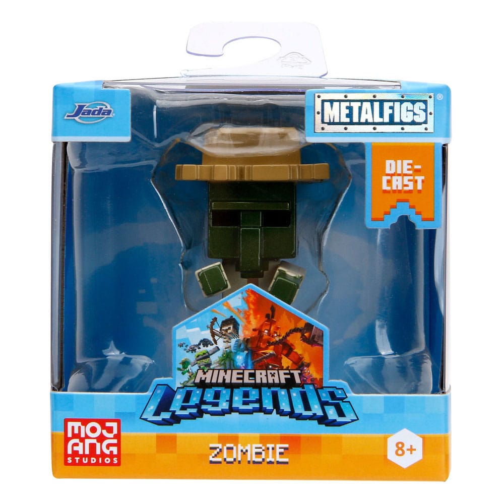Minecraft Nano Metalfigs Diecast Minifiguren 6 cm Wave 2 Sortiment (12)