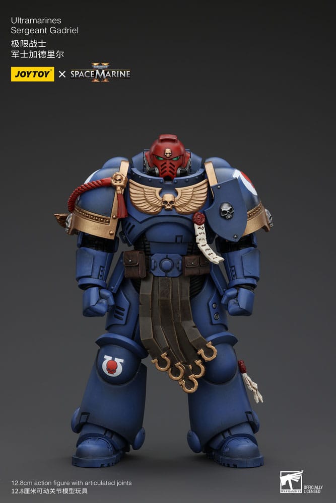 Warhammer 40k Action Figure 1/18 Ultramarines Sergeant Gadriel 13 cm