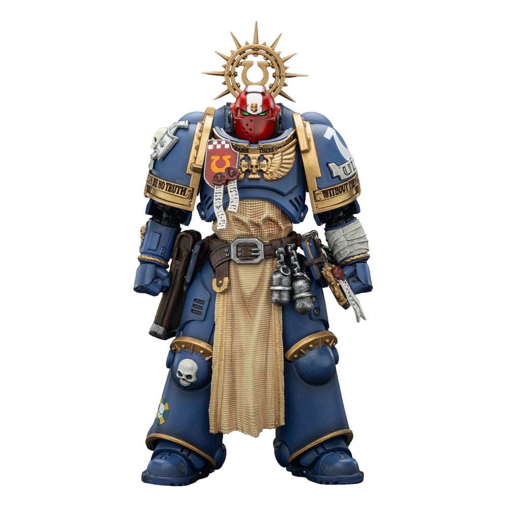 Warhammer 40,000 Action Figure Ultramarines Metaurus with Power Axe, Stormshield and Plasma Pistol 13 cm