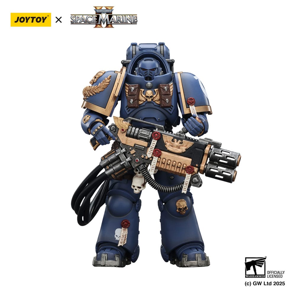 Warhammer 40,000: Space Marine 2 Action Figure Ultramarines Heavy Artificer Armor with Relic Multi-Melta 13 cm