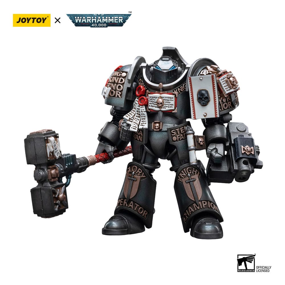 Warhammer 40k Actionfigur 1/18 Grey Knights Nemesis Dreadknight (einschließlich Grey Knights Terminator Caddon Vibova) 12 cm