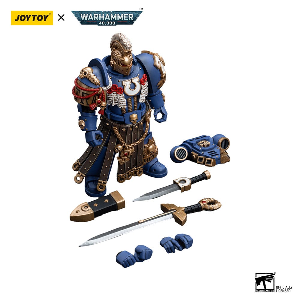 Warhammer 40k Actionfigur 1/18 Ultramarines Honor Guard Chapter Champion 12 cm
