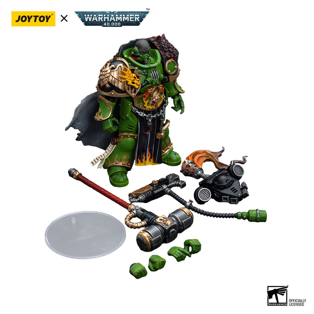 Warhammer 40k Actionfigur 1/18 Salamanders Captain Adrax Agatone 12 cm