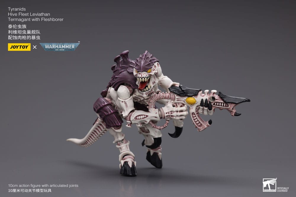 Warhammer 40k Actionfigur 1/18 Tyranids Hive Fleet Leviathan Termagant mit Fleischbohrer 12 cm