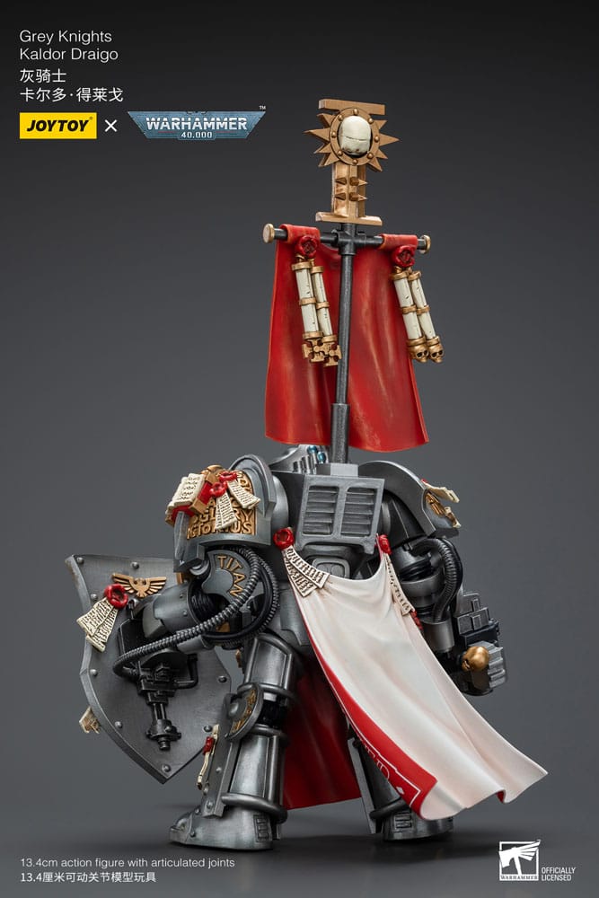 Warhammer 40k Actionfigur 1/18 Grey Knights Kaldor Draigo 12 cm