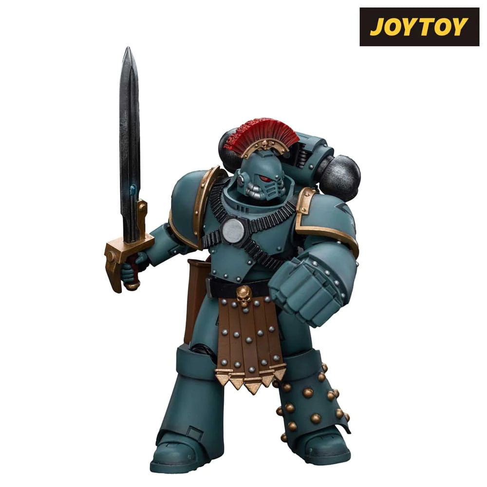 Warhammer The Horus Heresy Actionfigur 1/18 Sons of Horus MKIV Tactical Squad Sergeant mit Power Fist 12 cm