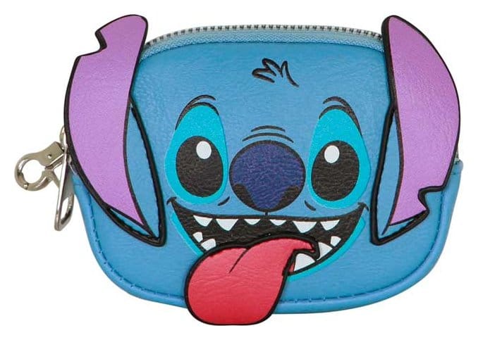 Lilo & Stitch Pill Coin Purse Tongue Blue