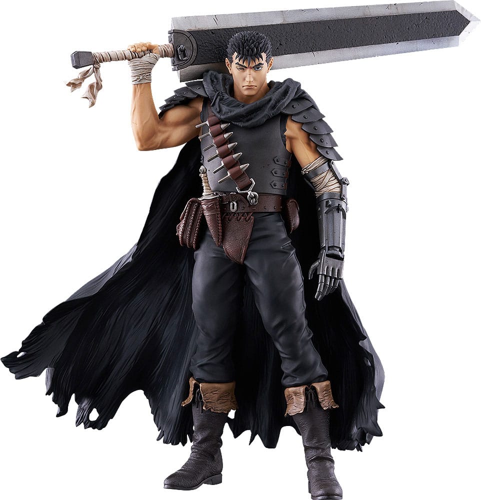 Berserk Pop Up Parade L PVC Statue Guts (Schwarzer Schwertkämpfer) 22 cm