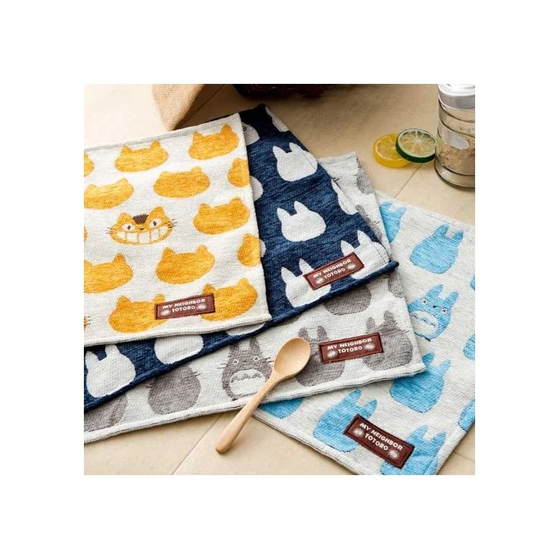 Mein Nachbar Totoro Stoff-Lunchserviette, mittelgroß, Totoro Shilouette