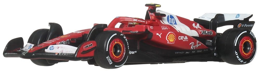 Formula 1 Hot Wheels Premium Die-Cast Vehicle 1/64 Team Ferrari: Driver 1