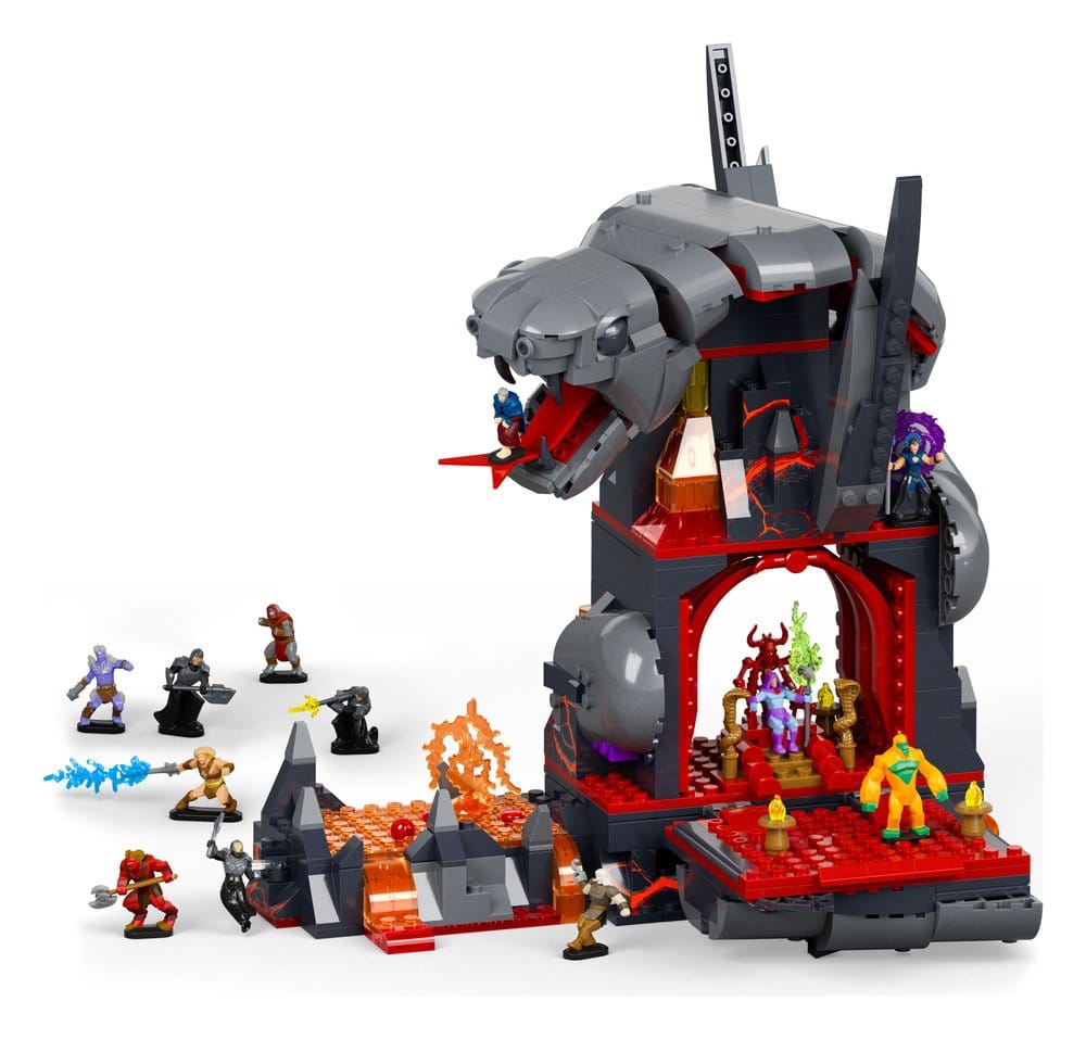 Masters of the Universe Mattel Brick Shop Construction Set Snake Mount