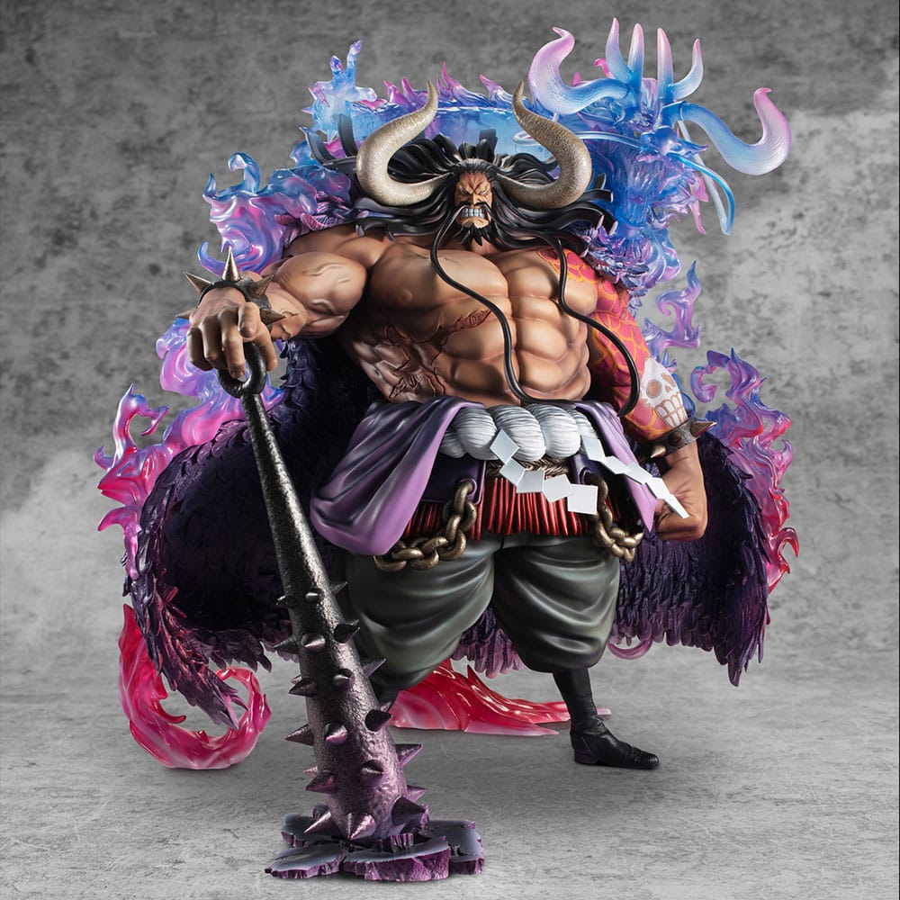 One Piece Portrait Of Pirates WA-MAXIMUM PVC-Statue Kaido das Biest (Super limitierter Nachdruck) 38 cm